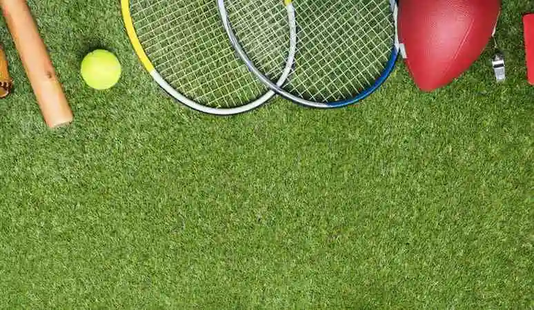 green artificial grass in bangalore