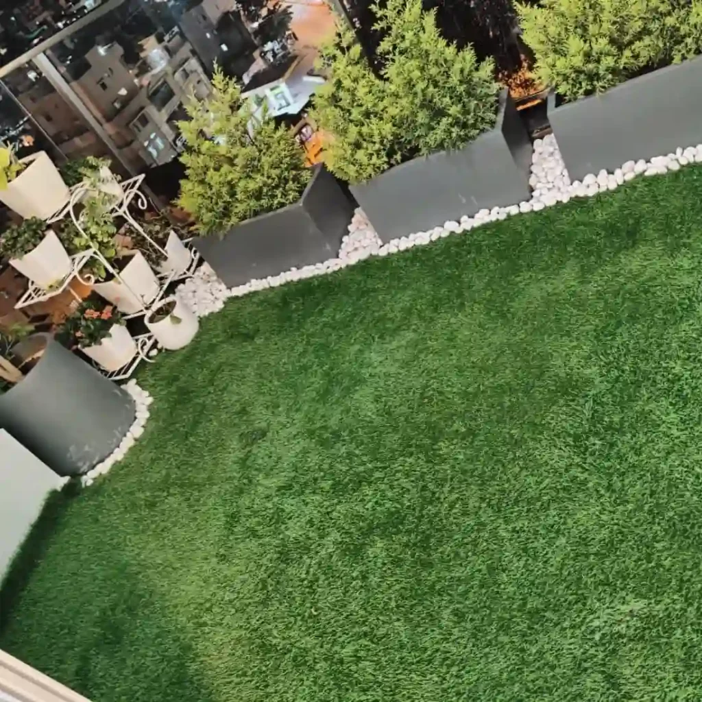 Artificial Green Grass Installation in Ashok Nagar